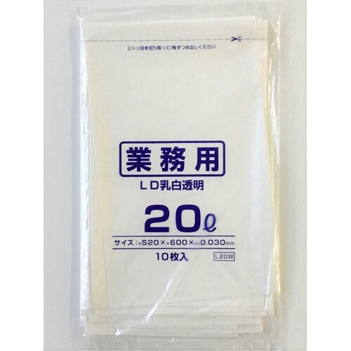 20L LLDPEシロトウメイ