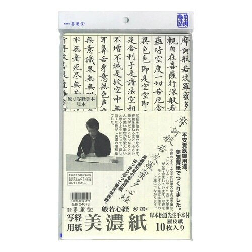 写し書きかな練習用紙 30枚入