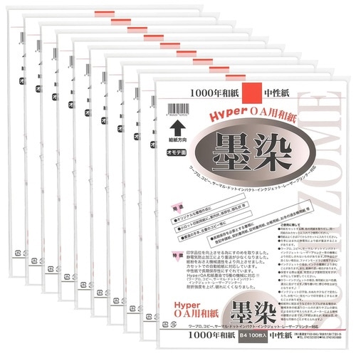 ハイパー和紙墨染A4 10袋入