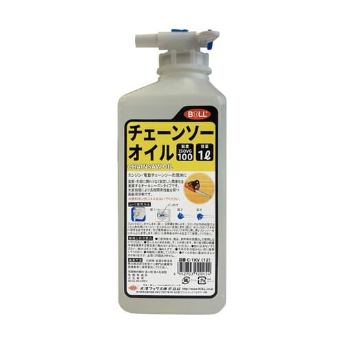 チェーンソーオイル コック付 1L C−