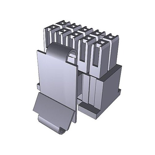 RCPT HOUSING 10POS N