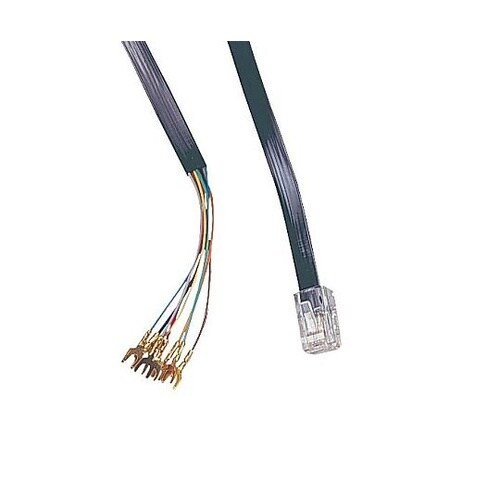LINE CORD 6/4WAY BLA