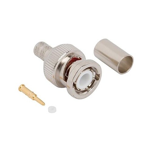 BNC STRAIGHT CRIMP P
