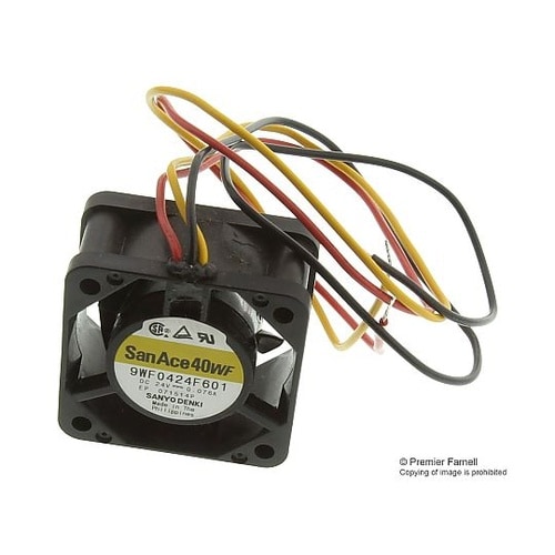 AXIAL FAN 40MM 24VDC