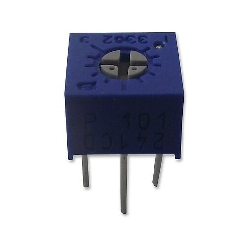 TRIMMER POT 5MOHM 10