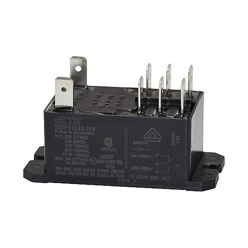 RELAY DPDT 277VAC 28