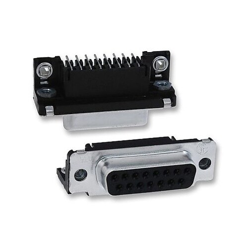 RECEPTACLE D SUB R/A