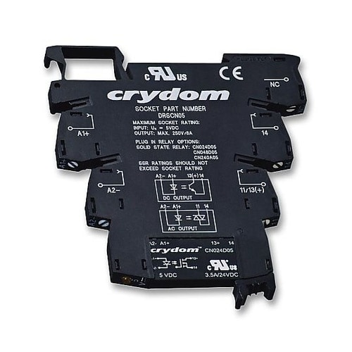 SSR DIN RAIL ASSY 2