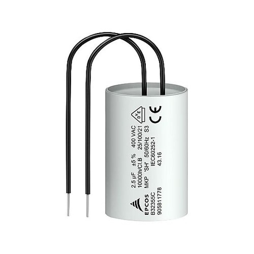 CAP 1.5μF 400VAC 5%