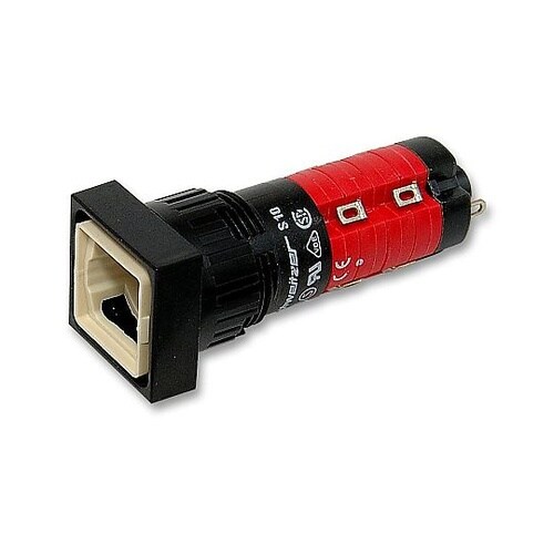SWITCH DPDT LATCHING