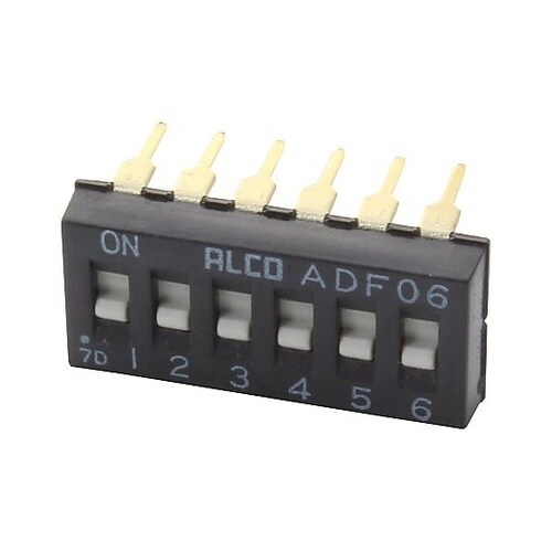 DIP SWITCH SPST 0.1A