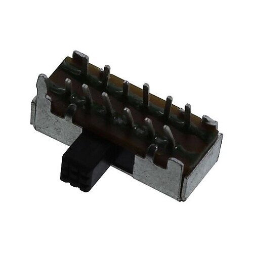 SWITCH SLIDE 4PDT PC