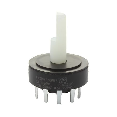 ROTARY SWITCH 2P 4PO
