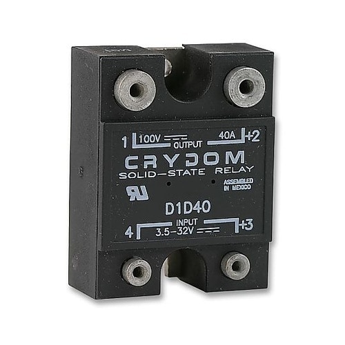 SSR 40A 100VDC D1D40