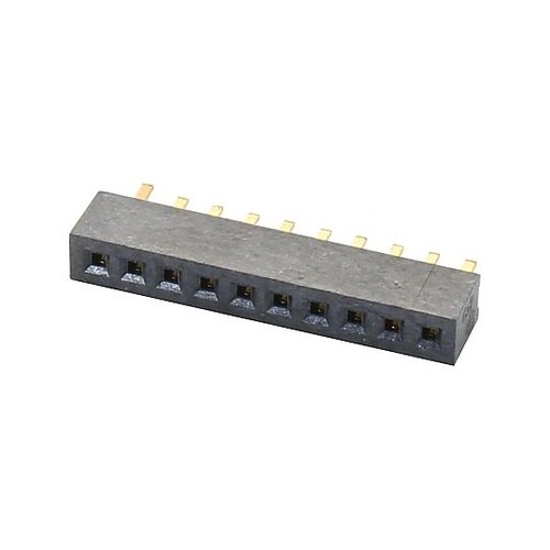 CONNECTOR HEADER 10P