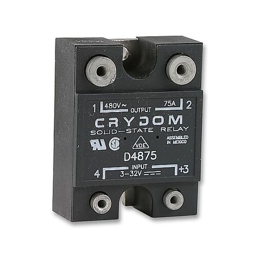 SSR 75A 480VAC D4875