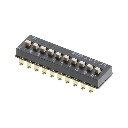 DIP SWITCH 10POS SPS