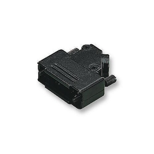 BACKSHELL D BLACK 45
