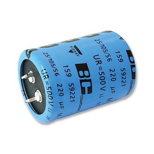 CAP 120μF 500V ALU E