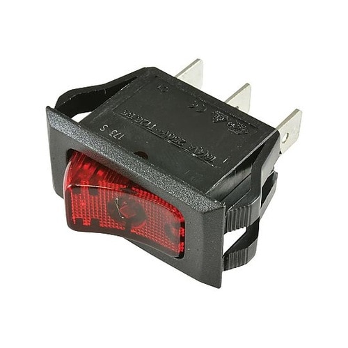 SWITCH ROCKER SPST 2
