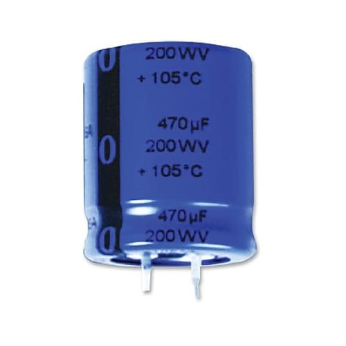 CAP 220μF 450V ALU E