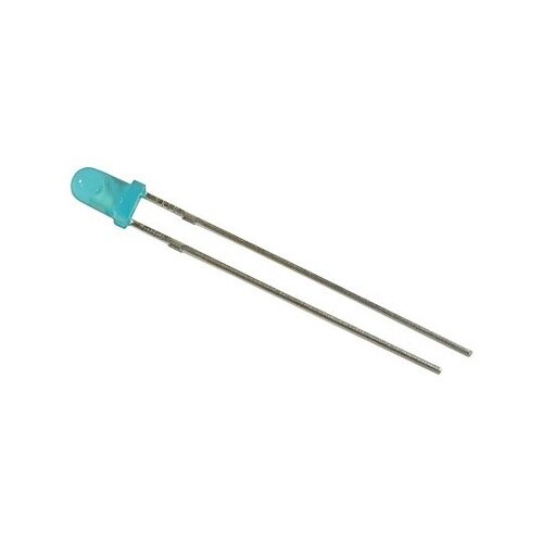 LED 3MM BLUE FLANGEL