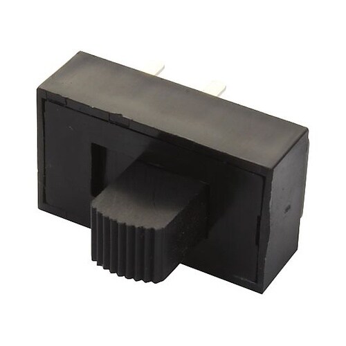 SLIDE SWITCH DPST 6A