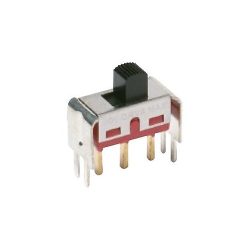 SLIDE SWITCH DPDT 0.