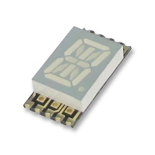 LED ALPHA−NUM 10.16M