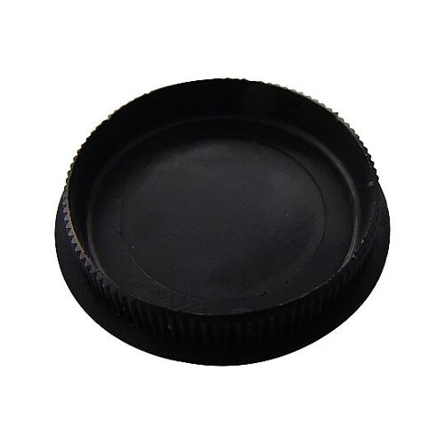 CAP KNOB GLAZED BLAC