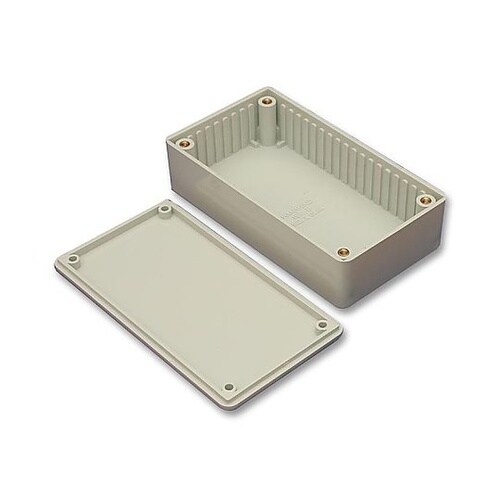 BOX ABS GREY 120X65X