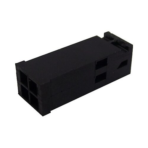 PLUG CONN HOUSING PB