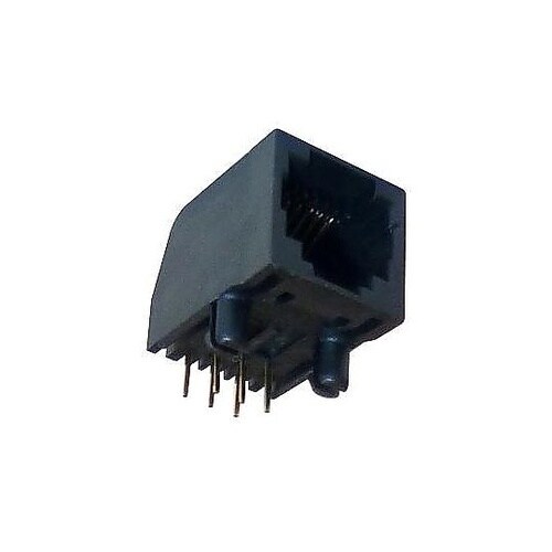 RJ45 CONN R/A JACK 8