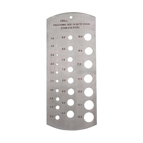 DRILL GAUGE METRIC 2