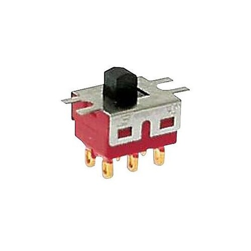 SLIDE SWITCH DPDT 5A
