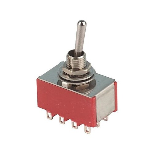 TOGGLE SWITCH 4PDT 5