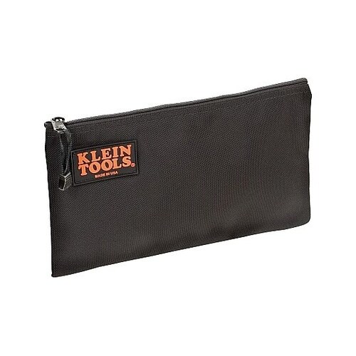 ZIPPER BAG NYLON BLA
