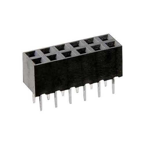 SOCKET VERTICAL 2ROW