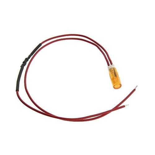 LED YEL 6MM SNAP 110