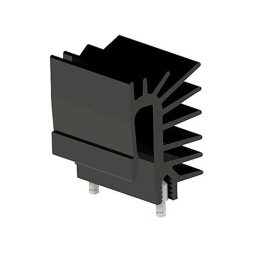HEAT SINK W/CLIP ALU
