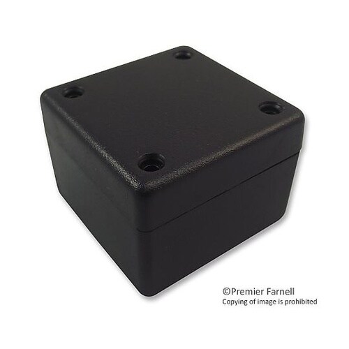 BOX ABS IP65 BLACK 1