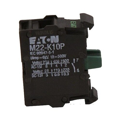 CONTACT BLOCK SPST−N