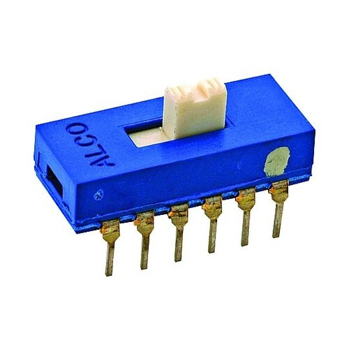 SLIDE SWITCH 4PDT 11
