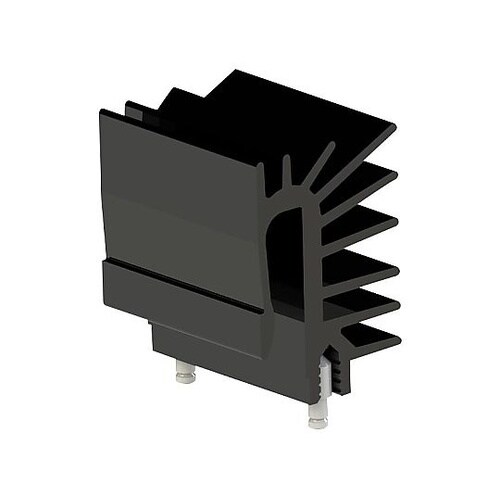 HEAT SINK W/CLIP ALU