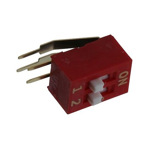 DIP SWITCH SPST 2CKT