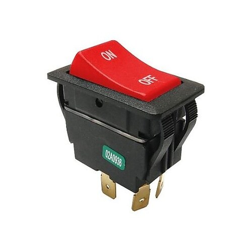 ROCKER SWITCH DPST 2