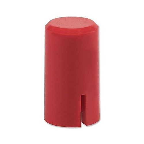 CAP ROUND RED PUSHBU