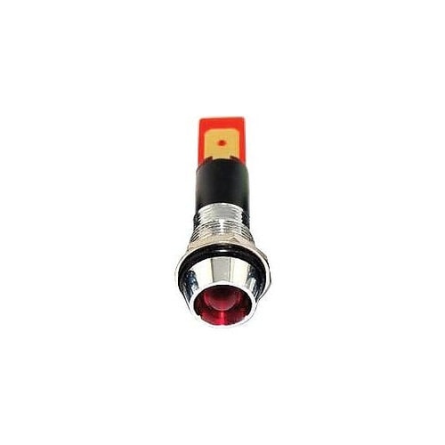 LED RED 12MM NUT 2VA