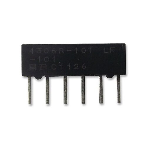 RESISTOR NETWORK SIP