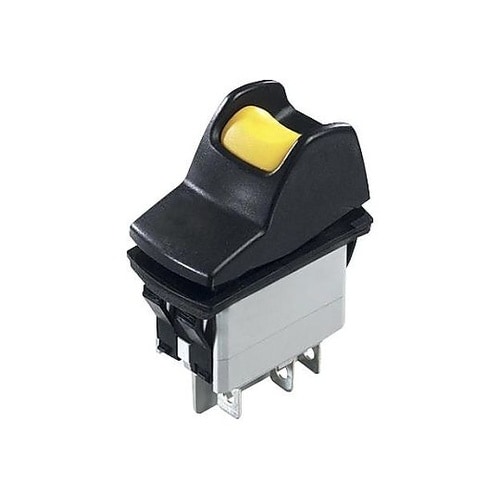 ROCKER SWITCH DPDT 5